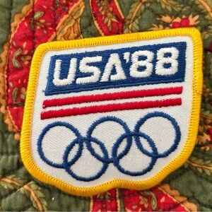 USA '88 1988 Seoul Summer Olympic Souvenir Embroidered Patch